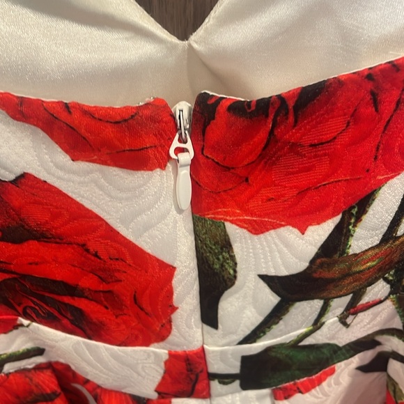 Women’s A-Line Party Dress in Brocade, Size 18 - Picture 5 of 7